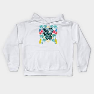 Beach Vibes Only Kids Hoodie